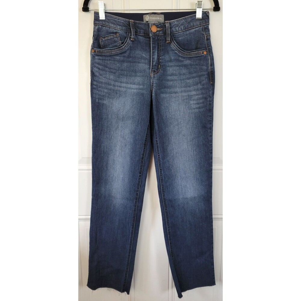 Democracy "Ab"Technology Straight Leg Jeans Size 2